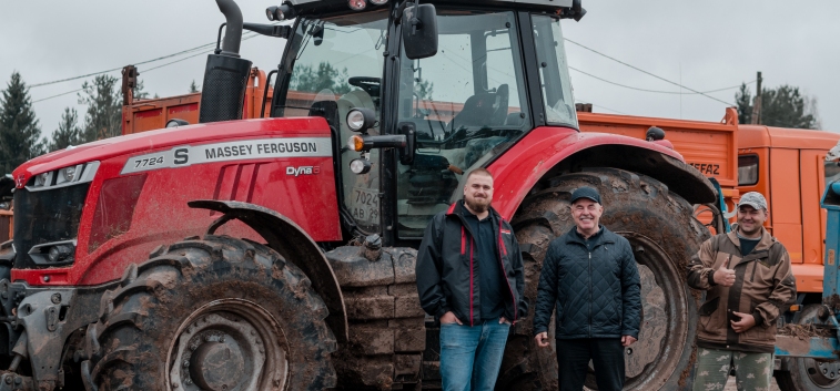 «Агрофирма Судромская» поделилась первыми результатами работы с трактором Massey Ferguson®