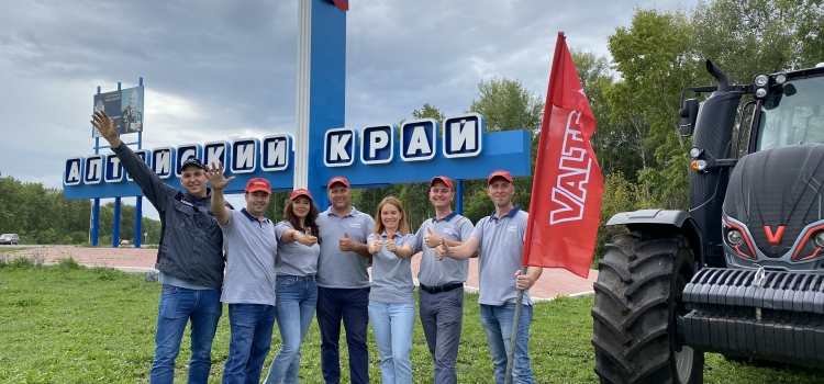Демонстрационный тур машин Valtra® в Алтайском крае