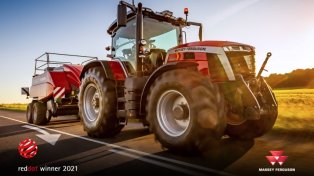 Тракторы Massey Ferguson 8S получили престижную премию Red Dot 2021 за лучший дизайн